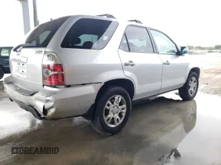 2006 Acura MDX Touring with VIN 2HNYD18786H533923, listed as a Copart auction lot 71827454 with 166,402 mi miles and Salvage Title. Bid and sale history available at carsss.com. Image 3.