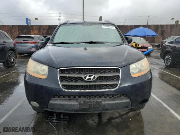 2008 Hyundai Santa Fe SE with VIN 5NMSH13E78H129850, listed as a Copart auction lot 48942265 with 158,947 mi miles and Clean Title. Bid and sale history available at carsss.com. Image 5.