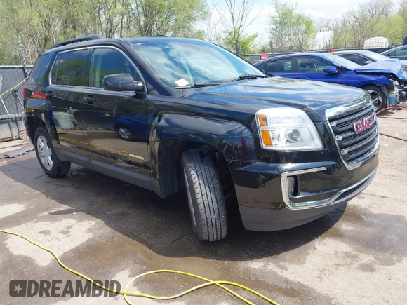 2016 GMC Terrain SLE with VIN 2GKFLTE32G6132124, listed as a IAAI auction lot 41977907 with 123,341 mi miles. Bid and sale history available at carsss.com. Image 1.