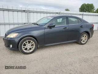 2008 Lexus IS 250 with VIN JTHCK262582026538, listed as a Copart auction lot 60037955 with 270,942 mi miles and Clean title. Bid and sale history available at DreamBid. Image 1.