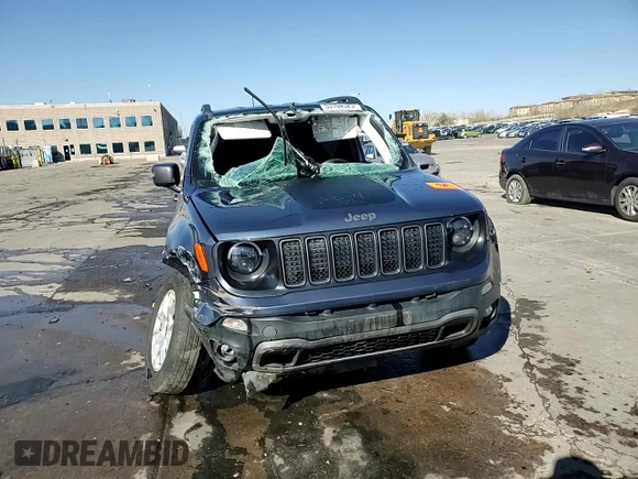 2021 Jeep Renegade Trailhawk z VIN ZACNJDC12MPM31659, wystawiony jako Copart lot #53104325 z przebiegiem Nie podano mil oraz Szkoda całkowita • Salvage title. Historia ofert i sprzedaży dostępna na DreamBid. Obrazek 14.