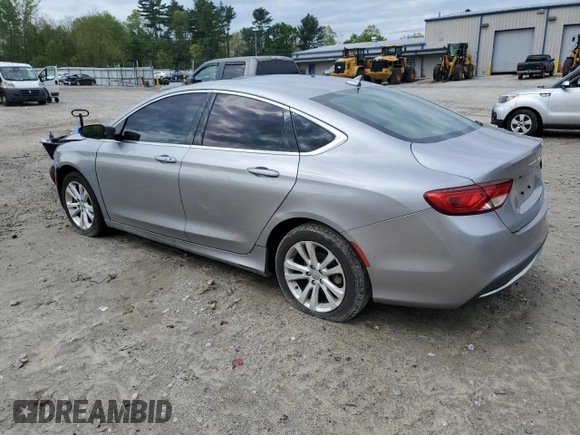 2015 Chrysler 200 Limited with VIN 1C3CCCAB2FN702827, listed as a Copart auction lot 56203255 with Not Provided miles and Clean Title. Bid and sale history available at DreamBid. Image 2.