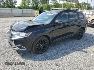 2018 Mitsubishi Outlander SE with VIN JA4AD3A3XJZ059762, listed as a Copart auction lot 55387195 with 80,403 mi miles and Salvage title. Bid and sale history available at DreamBid. Image 1.