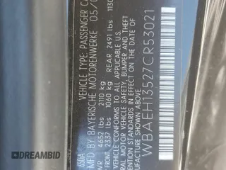 2007 BMW 6 Series 650i with VIN WBAEH13527CR53021, listed as a Copart auction lot 83057944 with 128,542 mi miles and Salvage Title. Bid and sale history available at carsss.com. Image 14.