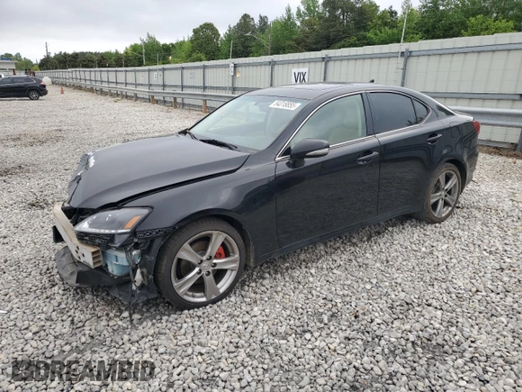 2012 Lexus IS 250 with VIN JTHBF5C21C5163117, listed as a Copart auction lot 54018855 with 302,617 mi miles and Clean title. Bid and sale history available at DreamBid. Image 1.