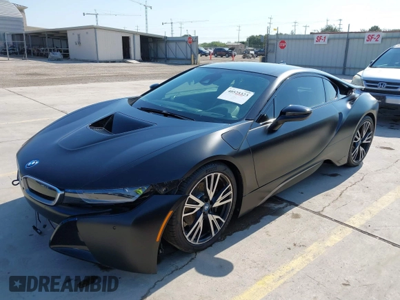 2017 BMW i8 with VIN WBY2Z2C36HV676644, listed as a IAAI auction lot 40525323 with 29,962 mi miles. Bid and sale history available at carsss.com. Image 22.