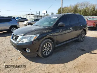 2015 Nissan Pathfinder S with VIN 5N1AR2MN1FC638482, listed as a Copart auction lot 73841524 with 189,295 mi miles and Salvage Title. Bid and sale history available at carsss.com. Image 1.