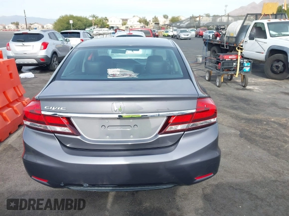 2015 Honda Civic Sedan EX-L with VIN 2HGFB2F97FH532485, listed as a IAAI auction lot 41089736 with 73,706 mi miles. Bid and sale history available at carsss.com. Image 16.