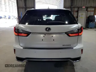 2020 Lexus RX 350L with VIN JTJHZKFA3L2025792, listed as a Copart auction lot 43141085 with 95,096 mi miles and Salvage title. Bid and sale history available at DreamBid. Image 6.