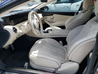 2019 Mercedes-Benz S-Class S 560 with VIN WDDXK8DB4KA038059, listed as a Copart auction lot 63028734 with 40,327 mi miles and Non Repairable. Bid and sale history available at carsss.com. Image 7.