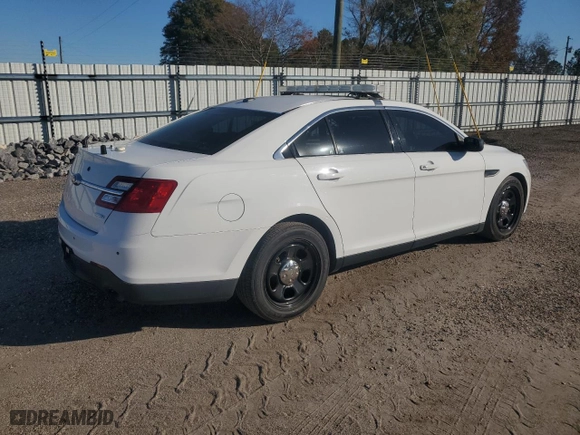 2018 Ford Police Interceptor Sedan with VIN 1FAHP2MK0JG109921, listed as a Copart auction lot 85054554 with 96,643 mi miles and Clean Title. Bid and sale history available at carsss.com. Image 3.