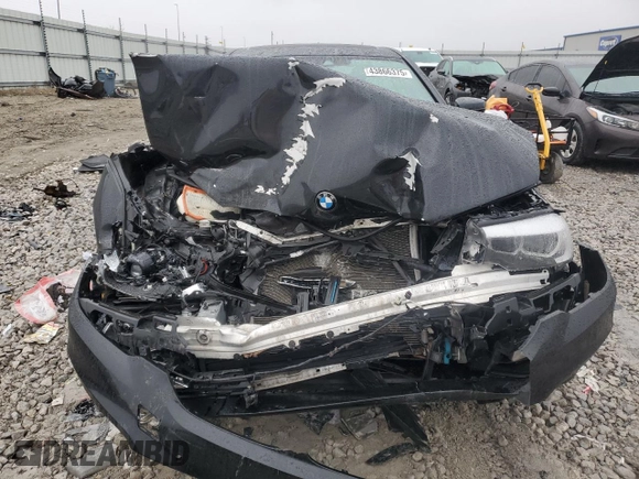 2018 BMW 5 Series 530e xDrive with VIN WBAJB1C56JB085246, listed as a Copart auction lot 43866375 with Not Provided miles and Salvage Title. Bid and sale history available at DreamBid. Image 5.