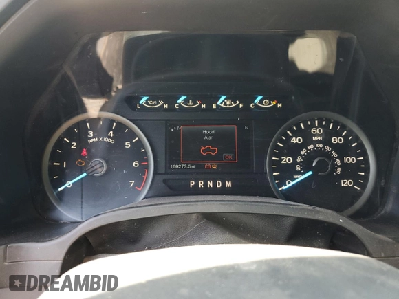 2020 Ford F-150 XL with VIN 1FTEW1E52LFA97251, listed as a Copart auction lot 52919985 with 169,273 mi miles and Clean Title. Bid and sale history available at carsss.com. Image 9.