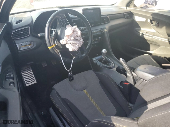 2019 Hyundai Veloster Turbo R-Spec with VIN KMHTH6AB7KU020391, listed as a Copart auction lot 49840155 with 116,984 mi miles and Salvage Title. Bid and sale history available at carsss.com. Image 8.