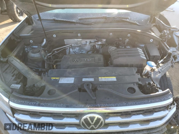 2021 Volkswagen Atlas S with VIN 1V2AC2CA6MC227062, listed as a Copart auction lot 46258605 with 89,532 mi miles and Salvage title. Bid and sale history available at DreamBid. Image 12.