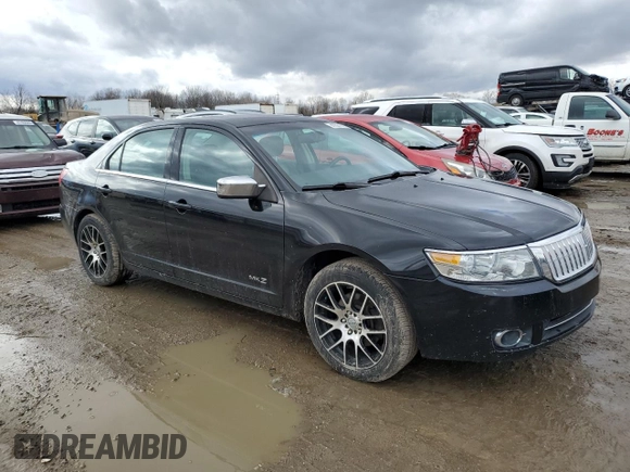 2008 Lincoln MKZ with VIN 3LNHM28T08R655266, listed as a Copart auction lot 47557385 with 171,766 mi miles and Clean Title. Bid and sale history available at DreamBid. Image 4.