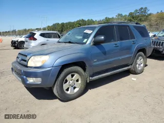 2004 Toyota 4Runner SR5 with VIN JTEZU14R640034147, listed as a Copart auction lot 50037915 with 221,105 mi miles and Salvage Title. Bid and sale history available at carsss.com. Image 1.