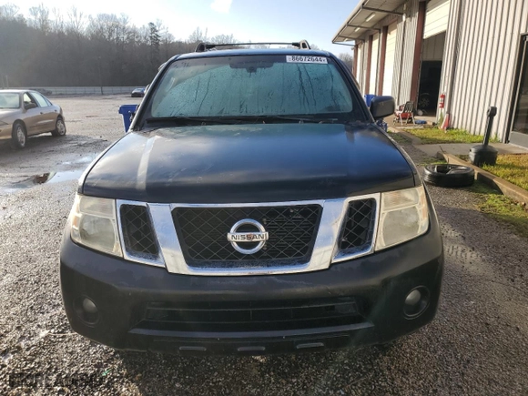 2011 Nissan Pathfinder Silver with VIN 5N1AR1NN6BC611748, listed as a Copart auction lot 86672644 with 283,512 mi miles and Salvage Title. Bid and sale history available at carsss.com. Image 5.