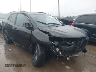 2024 Chevrolet Equinox RS with VIN 3GNAXMEG4RL165800, listed as a IAAI auction lot 41078613 with 19,777 mi miles and . Bid and sale history available at DreamBid. Image 1.