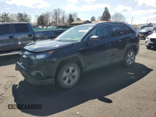 2021 Toyota RAV4 Hybrid LE with VIN 4T3L6RFV5MU006056, listed as a Copart auction lot 51797665 with 81,169 mi miles and Salvage Title. Bid and sale history available at carsss.com. Image 1.