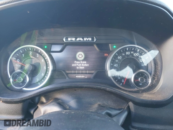 2022 Ram 1500 Big Horn with VIN 1C6RREBG0NN398834, listed as a IAAI auction lot 41580763 with 100,523 mi miles and . Bid and sale history available at DreamBid. Image 15.