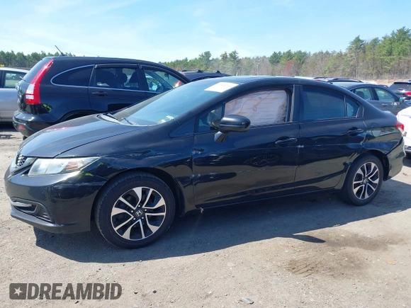 2015 Honda Civic EX with VIN 19XFB2F87FE256343, listed as a IAAI auction lot 42064764 with 133,437 mi miles and . Bid and sale history available at carsss.com. Image 14.