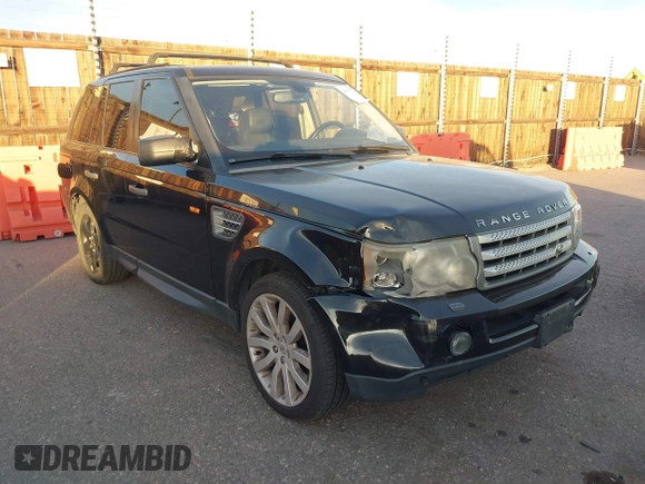 2006 Land Rover Range Rover Sport SC with VIN SALSH23476A923762, listed as a IAAI auction lot 40905517 with 128,101 mi miles. Bid and sale history available at carsss.com. Image 1.