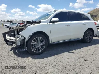 2017 Acura MDX Technology z VIN 5FRYD4H50HB021019, wystawiony jako Copart lot #56594015 z przebiegiem 150 518 mil mil oraz Szkoda całkowita • Salvage title. Historia ofert i sprzedaży dostępna na DreamBid. Obrazek 1.