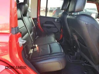 2018 Jeep Wrangler Unlimited Sahara with VIN 1C4HJXEG3JW124230, listed as a Copart auction lot 44401595 with 128,536 mi miles and Non Repairable. Bid and sale history available at carsss.com. Image 11.