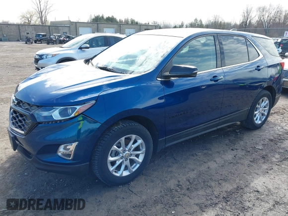 2019 Chevrolet Equinox LT with VIN 3GNAXUEV5KL214037, listed as a IAAI auction lot 41961928 with 97,867 mi miles and . Bid and sale history available at DreamBid. Image 2.