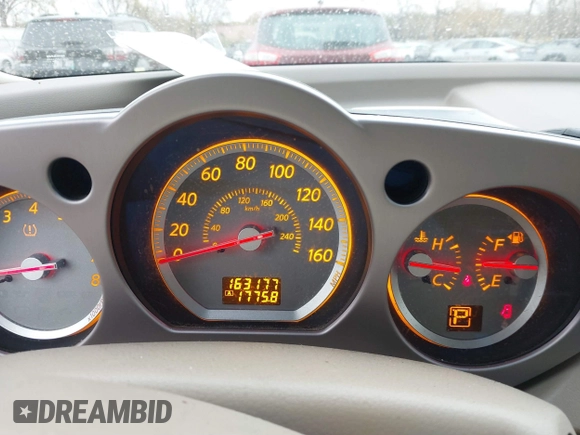 2007 Nissan Murano SL with VIN JN8AZ08TX7W515009, listed as a IAAI auction lot 40735458 with 163,177 mi miles and . Bid and sale history available at carsss.com. Image 7.