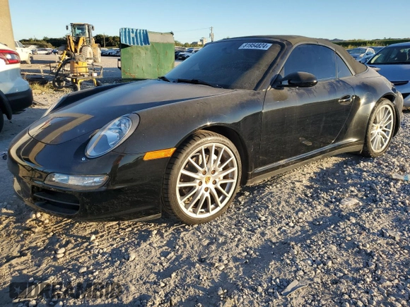 2006 Porsche 911 Carrera with VIN WP0CA29926S757583, listed as a Copart auction lot 81954824 with 58,645 mi miles and Salvage Title. Bid and sale history available at DreamBid. Image 1.