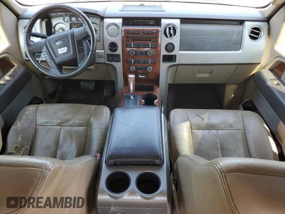 2009 Ford F-150 XL with VIN 1FTPW12VX9FA74998, listed as a Copart auction lot 44105425 with 160,244 mi miles and Salvage Title. Bid and sale history available at carsss.com. Image 8.