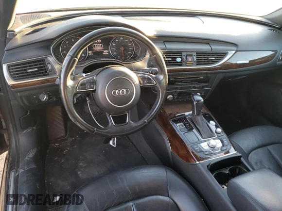 2016 Audi A6 3.0T Premium Plus with VIN WAUFGAFC3GN016328, listed as a Copart auction lot 38322563 with 133,029 mi miles. Bid and sale history available at carsss.com. Image 8.