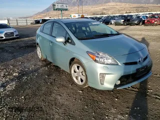 2013 Toyota Prius One with VIN JTDKN3DU1D5638047, listed as a Copart auction lot 50173925 with 0 mi miles and Salvage Title. Bid and sale history available at carsss.com. Image 10.