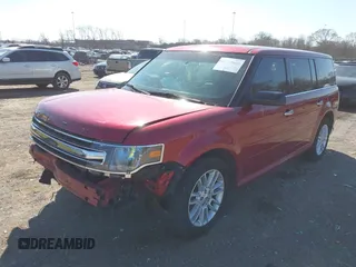 2015 Ford Flex SEL with VIN 2FMGK5C82FBA10250, listed as a IAAI auction lot 41749669 with 143,607 mi miles. Bid and sale history available at carsss.com. Image 18.