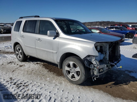 2011 Honda Pilot EX with VIN 5FNYF3H46BB003564, listed as a Copart auction lot 44902025 with 153,688 mi miles and Salvage Title. Bid and sale history available at carsss.com. Image 4.