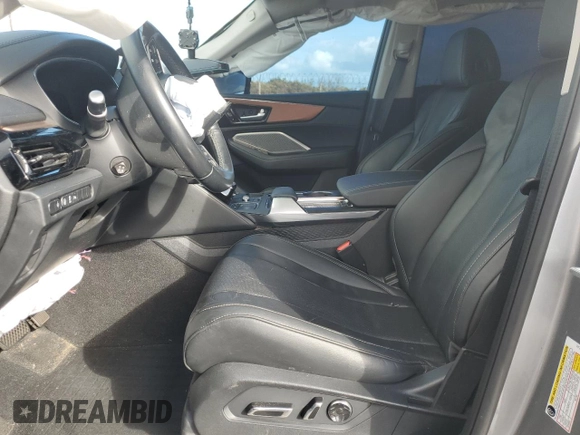 2022 Acura MDX w/Technology Package with VIN 5J8YD9H49NL007619, listed as a Copart auction lot 80337144 with 57,335 mi miles and Salvage Title. Bid and sale history available at carsss.com. Image 7.