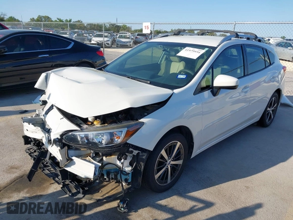 2019 Subaru Impreza Premium z VIN 4S3GTAD67K3741323, wystawiony jako IAAI lot #41979934 z przebiegiem 64 311 mil mil oraz . Historia ofert i sprzedaży dostępna na DreamBid. Obrazek 18.