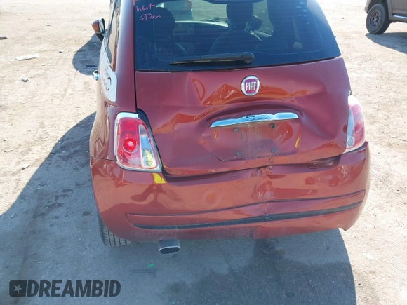 2014 FIAT 500 Pop with VIN 3C3CFFAR8ET169225, listed as a IAAI auction lot 41241741 with 126,860 mi miles. Bid and sale history available at carsss.com. Image 6.