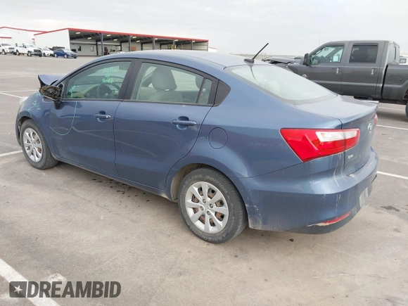 2016 Kia Rio LX with VIN KNADM4A39G6641920, listed as a IAAI auction lot 42158020 with 136,055 mi miles and . Bid and sale history available at DreamBid. Image 3.