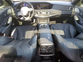 2020 Mercedes-Benz S with VIN W1KUG6GB1LA529033, listed as a Copart auction lot 41689754 with 21,612 mi miles and . Bid and sale history available at DreamBid. Image 8.