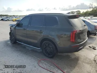 2021 Kia Telluride SX z VIN 5XYP5DHC7MG124255, wystawiony jako Copart lot #55761925 z przebiegiem 57 245 mil mil oraz Szkody całkowita. Historia ofert i sprzedaży dostępna na DreamBid. Obrazek 2.