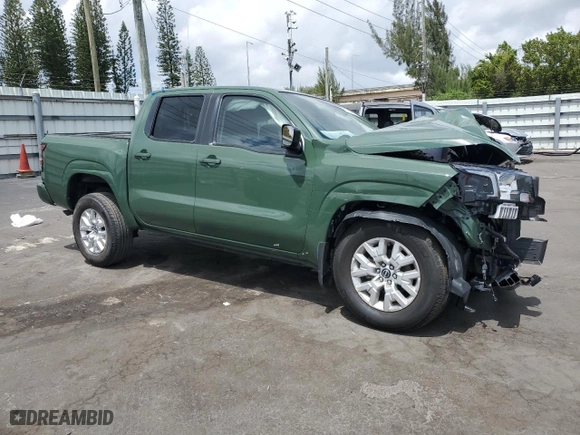 2023 Nissan Frontier SV with VIN 1N6ED1EJ3PN606503, listed as a Copart auction lot 51794895 with 31,552 mi miles and Non Repairable. Bid and sale history available at carsss.com. Image 4.