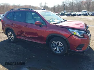 2023 Subaru Forester Premium z VIN JF2SKAEC5PH419664, wystawiony jako IAAI lot #41844210 z przebiegiem 14 708 mil mil oraz . Historia ofert i sprzedaży dostępna na DreamBid. Obrazek 1.