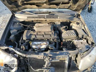 2009 Kia Spectra EX with VIN KNAFE221395599681, listed as a Copart auction lot 76535484 with 350,011 mi miles and Salvage Title. Bid and sale history available at carsss.com. Image 11.