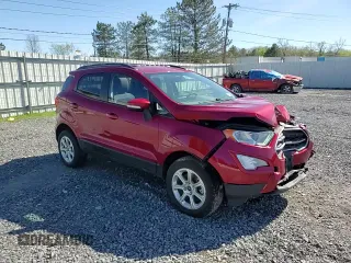 2019 Ford EcoSport SE with VIN MAJ6S3GL8KC282630, listed as a Copart auction lot 54674215 with 19,529 mi miles and Salvage Title. Bid and sale history available at DreamBid. Image 14.