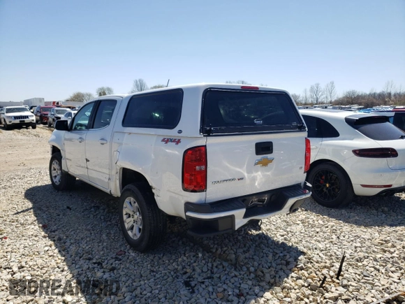 2018 Chevrolet Colorado 4WD LT with VIN 1GCGTCEN7J1316910, listed as a Copart auction lot 52812495 with 212,627 mi miles and Salvage title. Bid and sale history available at DreamBid. Image 2.
