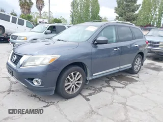 2014 Nissan Pathfinder SV with VIN 5N1AR2MM9EC625565, listed as a IAAI auction lot 42137658 with 163,357 mi miles. Bid and sale history available at carsss.com. Image 17.