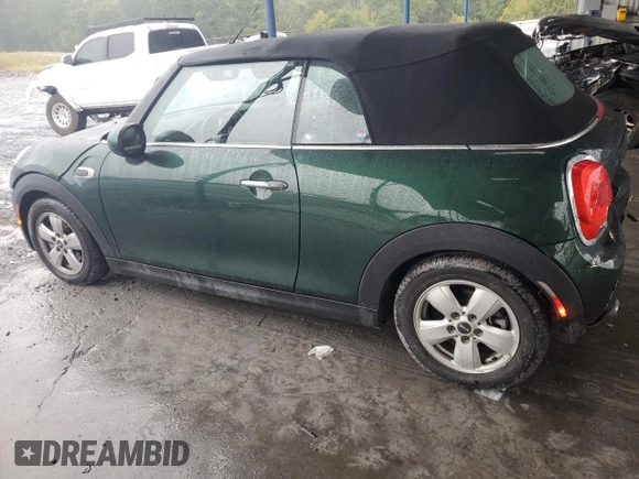 2017 MINI Convertible Cooper with VIN WMWWG5C35H3C99374, listed as a Copart auction lot 72782274 with 51,139 mi miles and Salvage title. Bid and sale history available at DreamBid. Image 2.